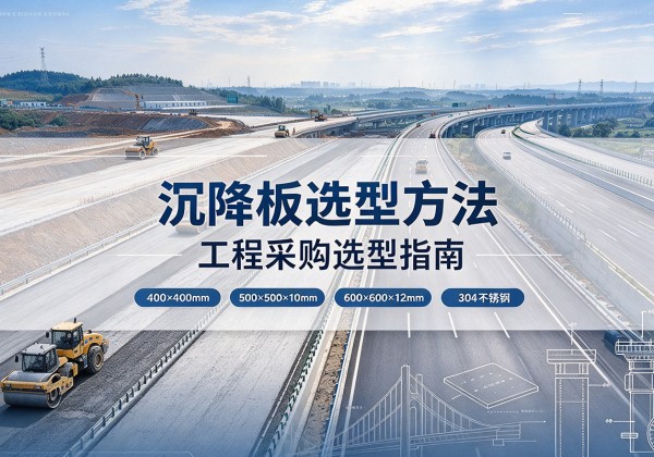 安康沉降板选择方法