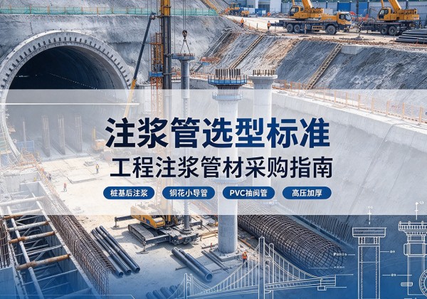 安康注浆管选型标准
